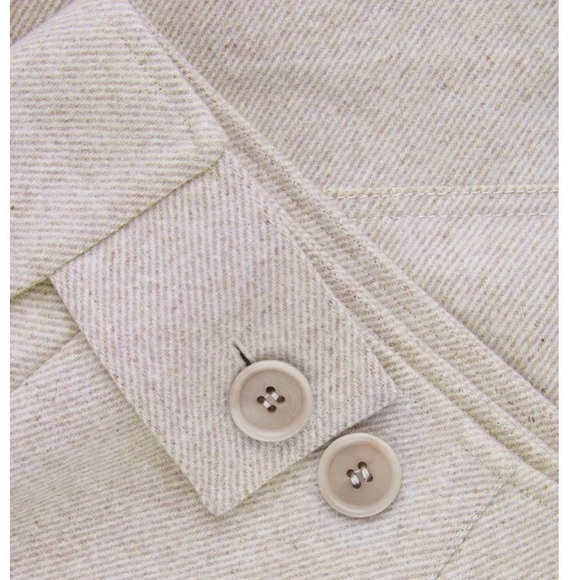 COS wool Cream Women's Skirt - Picture 2 of 16